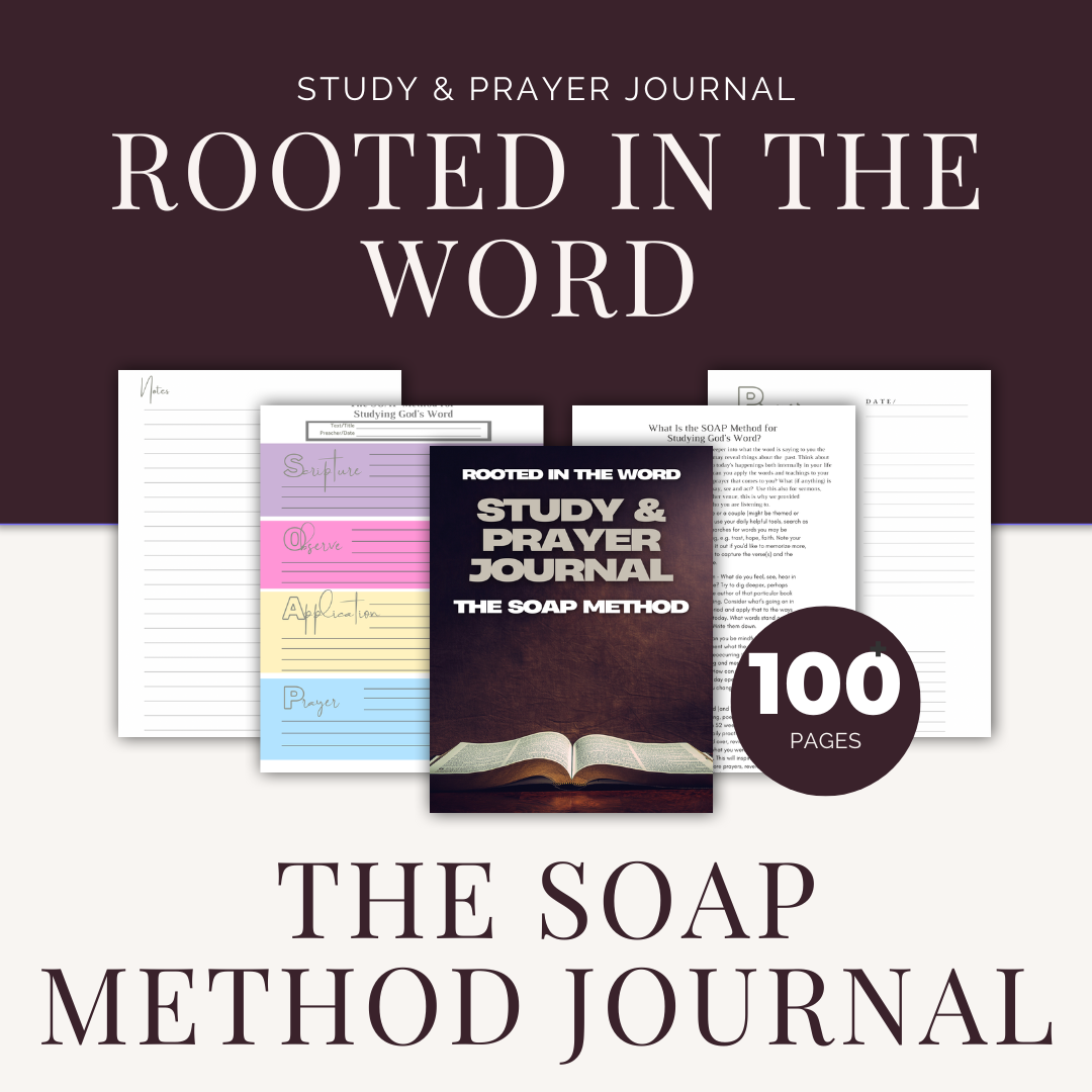 Rooted In The Word Soap Method Journal
